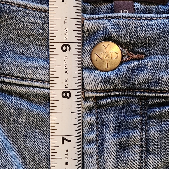 NYDJ Marilyn Crop Jeans Size 10 Pacific Wash - Picture 4 of 15
